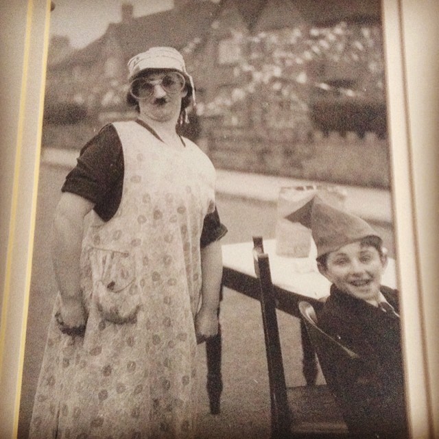 My great grandmother and grandfather at a street party in the 1930s!